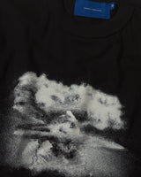 Black '24 de Outubro' Boxy Tee