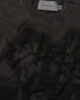 Black Washed 'Bomba Cidade' Boxy Tee