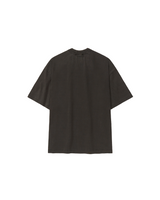Black Washed 'Bomba Cidade' Boxy Tee