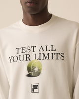 Off-White Gardenia Comfort Sport Club Crewneck