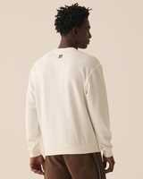 Off-White Gardenia Comfort Sport Club Crewneck