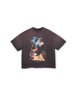 Brown 'Violeiro' Boxy Tee