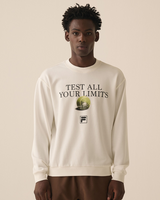 Off-White Gardenia Comfort Sport Club Crewneck