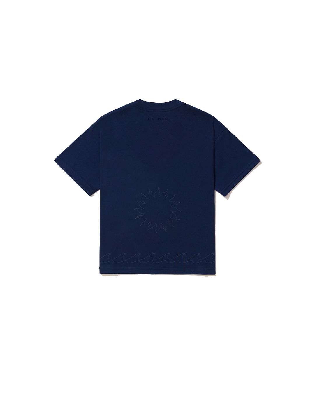 Blue Coconut Tree Premium Boxy Tee