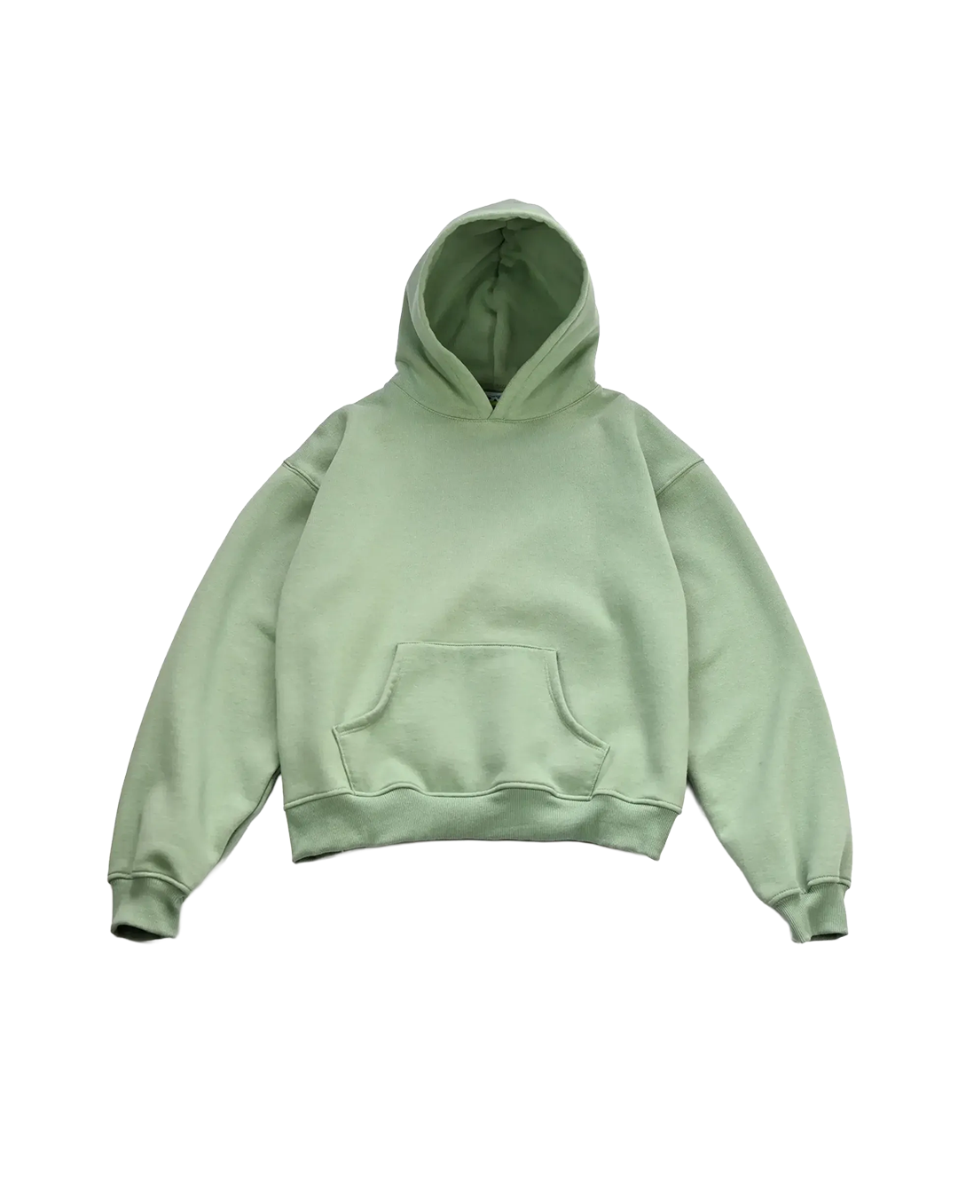 Green Moss Boxy Hoodie