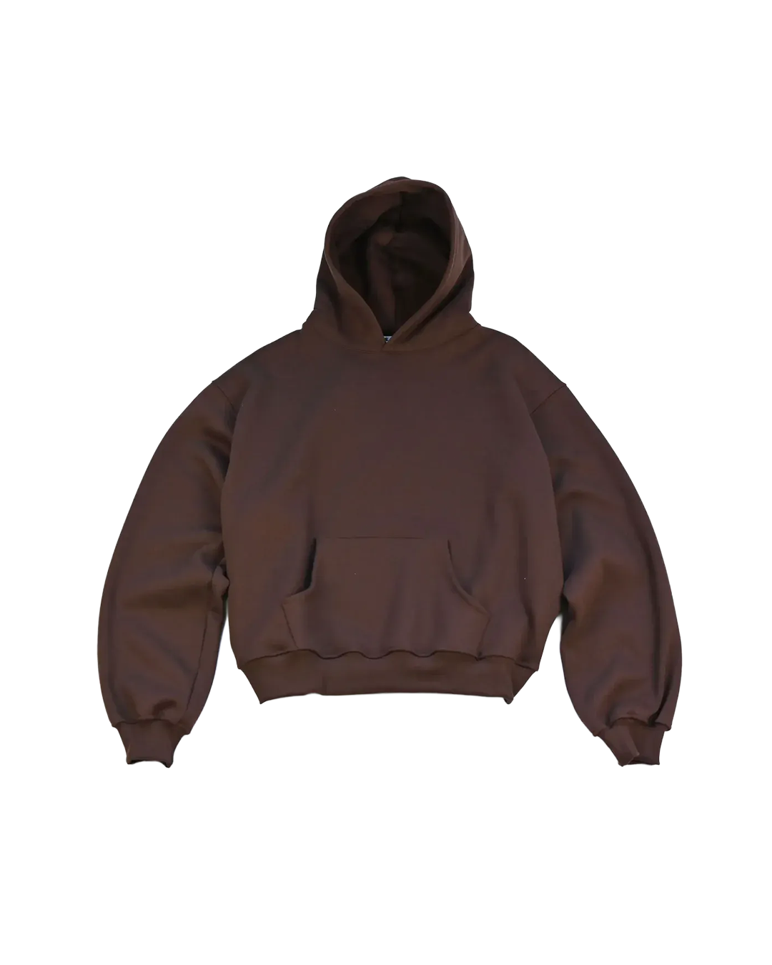 Brown Boxy Hoodie