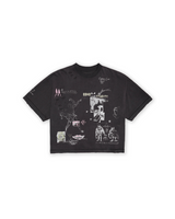 Charcoal 'Zine' Overboxy Heavy Tee