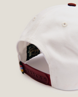 Off White/Wine Sunny Garments Cap