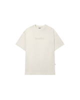 Off White Embossed Tee