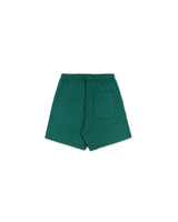 Green 'Serif Logo' Gym Shorts