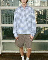 Light Blue Check Shirt