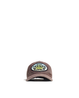 Brown Stamp Patch Cap