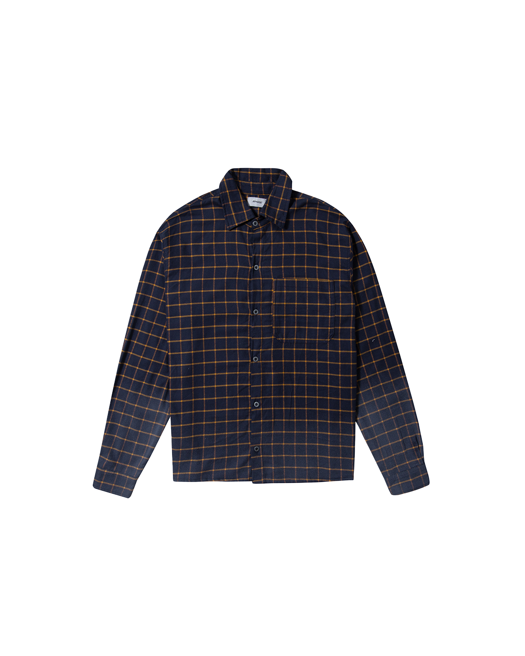 Dark Blue Check Shirt