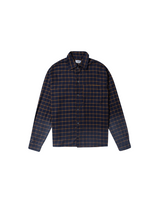 Dark Blue Check Shirt