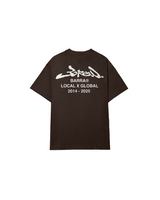 Brown Local X Global Tee