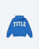 Blue College Hoodie