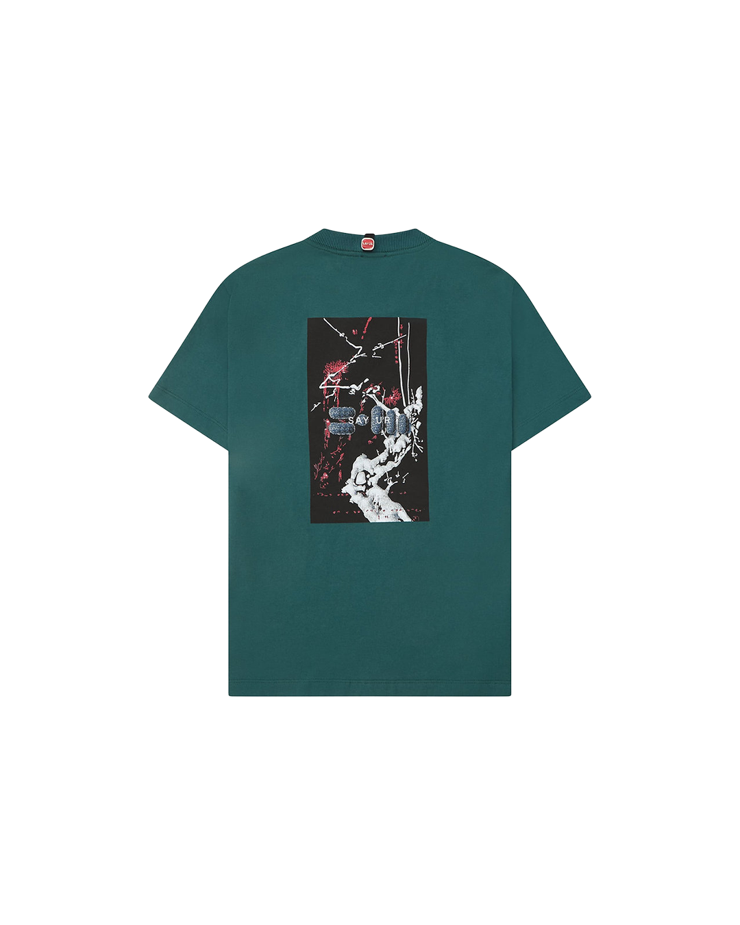Green 'Fluid' Tee