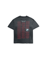 Black Washed 'Tears And Night' Tee