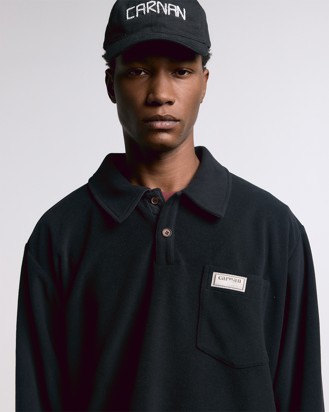 Black Washed Cap