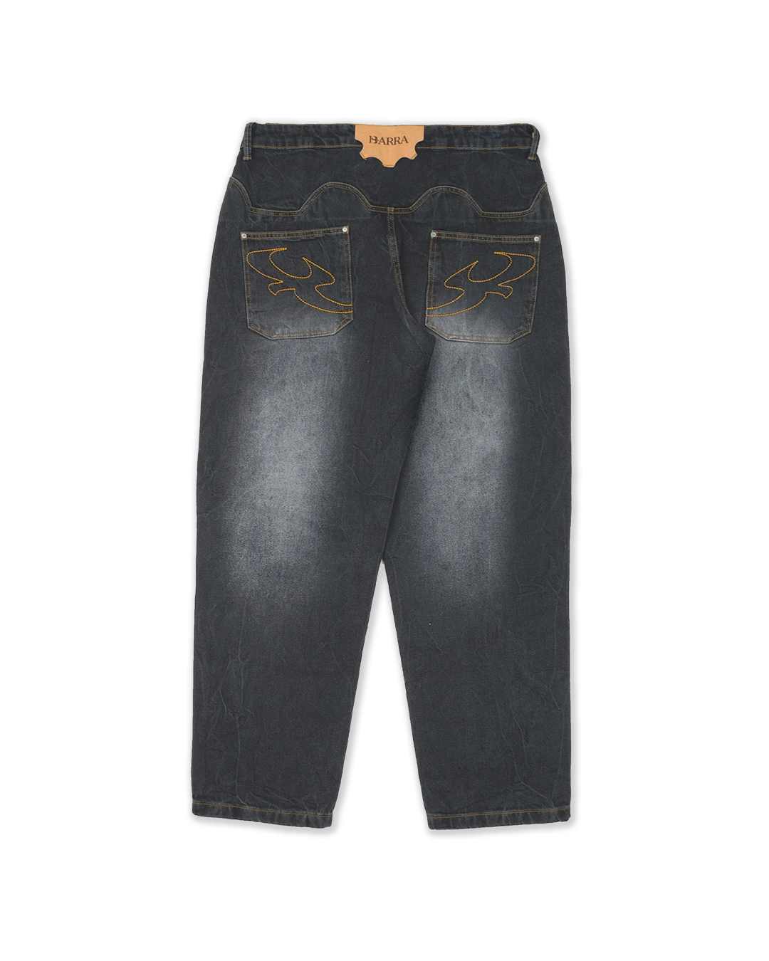 Black Marbled Pants