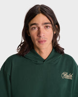 Dark Green 'Health Script' Hoodie