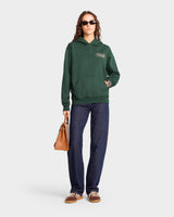 Dark Green 'Health Script' Hoodie