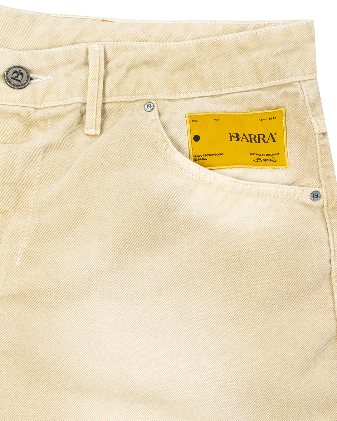 Beige 'Raizes' Shorts