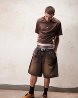 Brown B Garça Tee