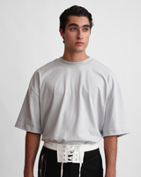 Grey Boxy Tee