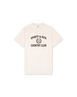 Cream Varsity Crest Tee
