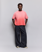Red Washed Boxy Tee