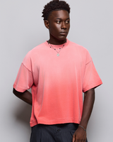 Red Washed Boxy Tee