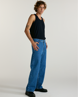 Black Standard Ribbed Tank Top