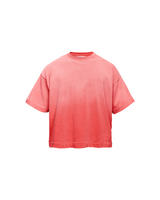 Red Washed Boxy Tee