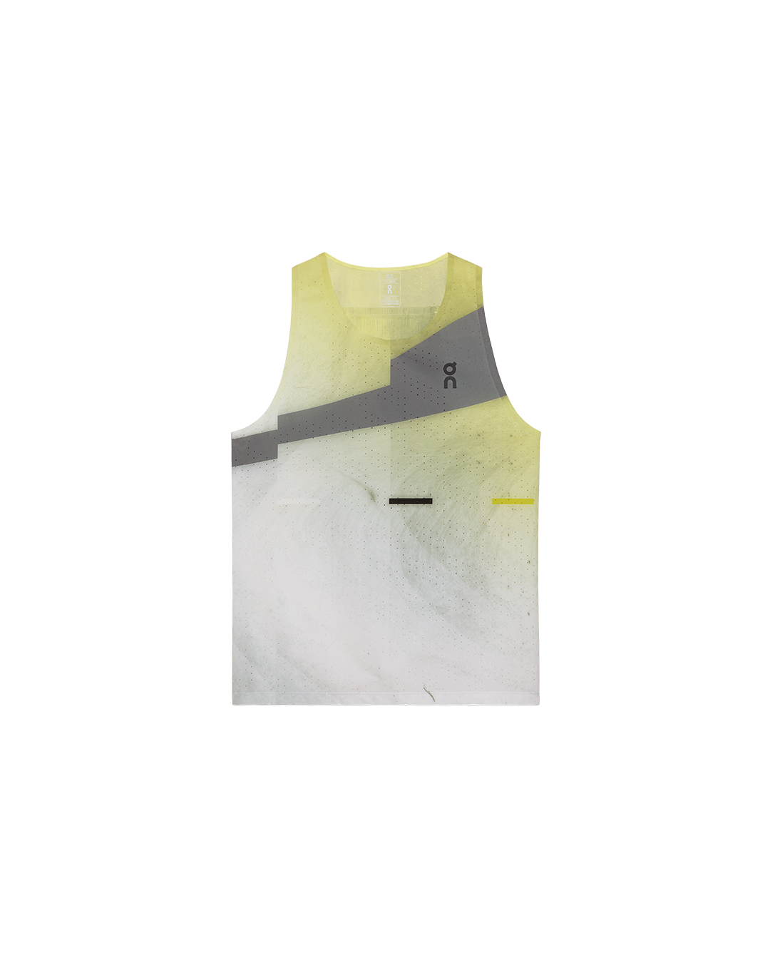Limelight/Glacier Race Singlet Tank Top