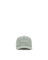 Green & Blue Checked Cap