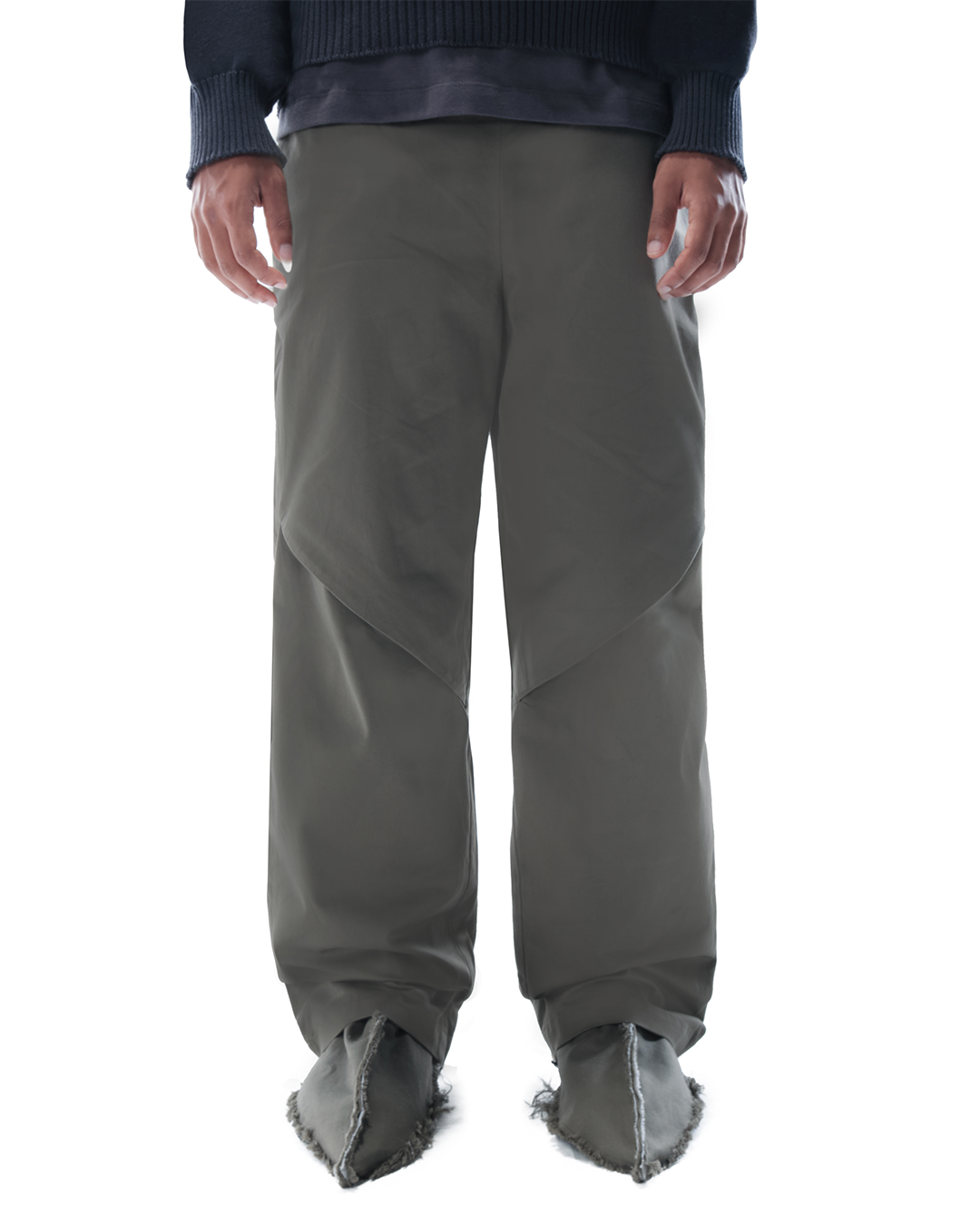 Olive Green Flamel Pants