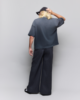 Black Faded Boxy Tee
