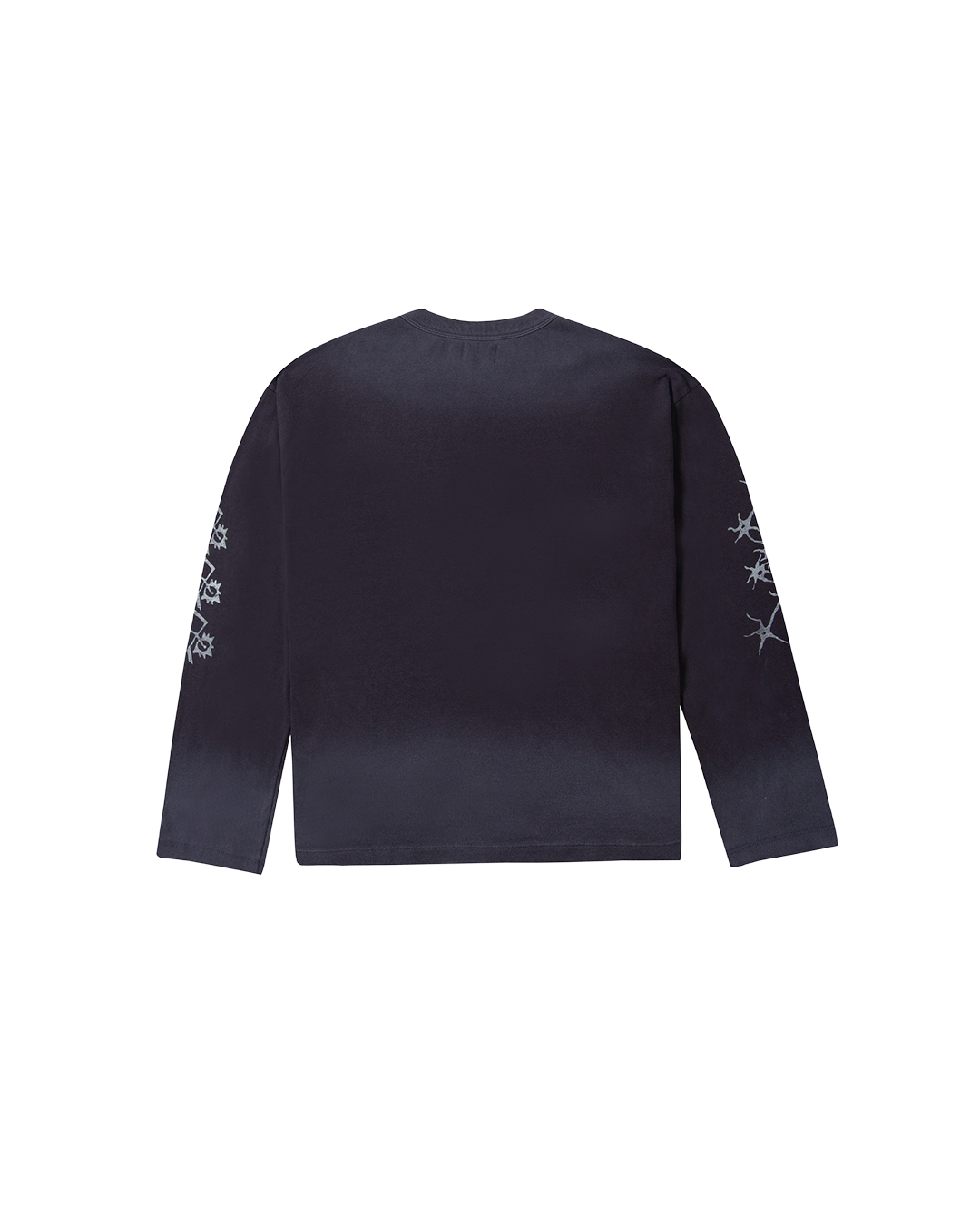 Navy Washed 'Connect' Long Sleeve Tee