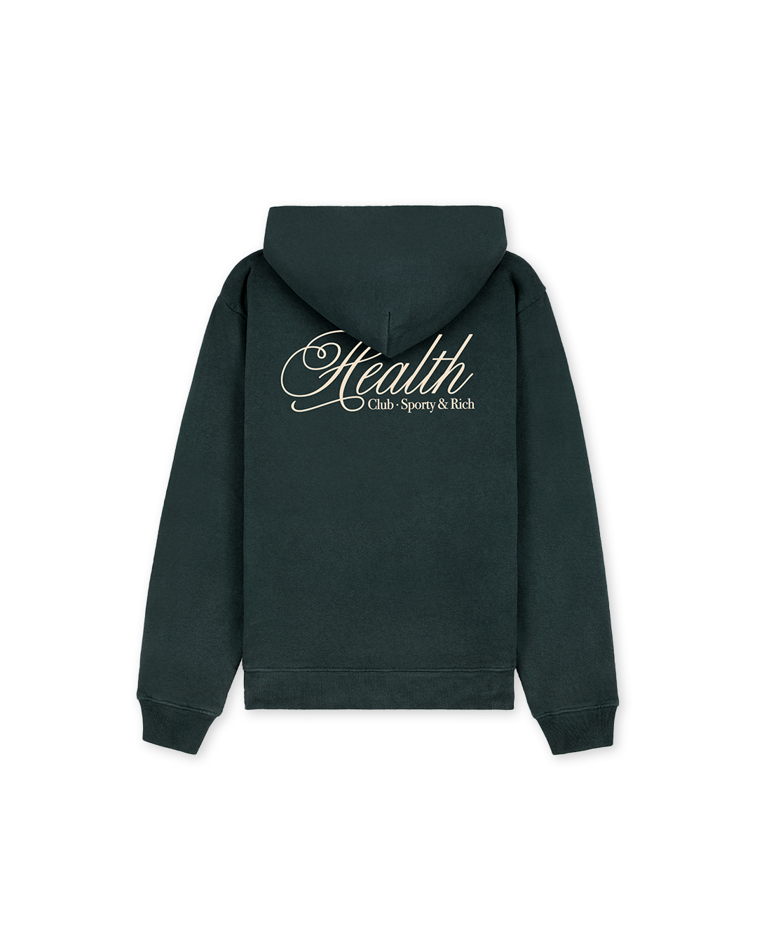 Dark Green 'Health Script' Hoodie