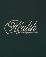 Dark Green 'Health Script' Hoodie