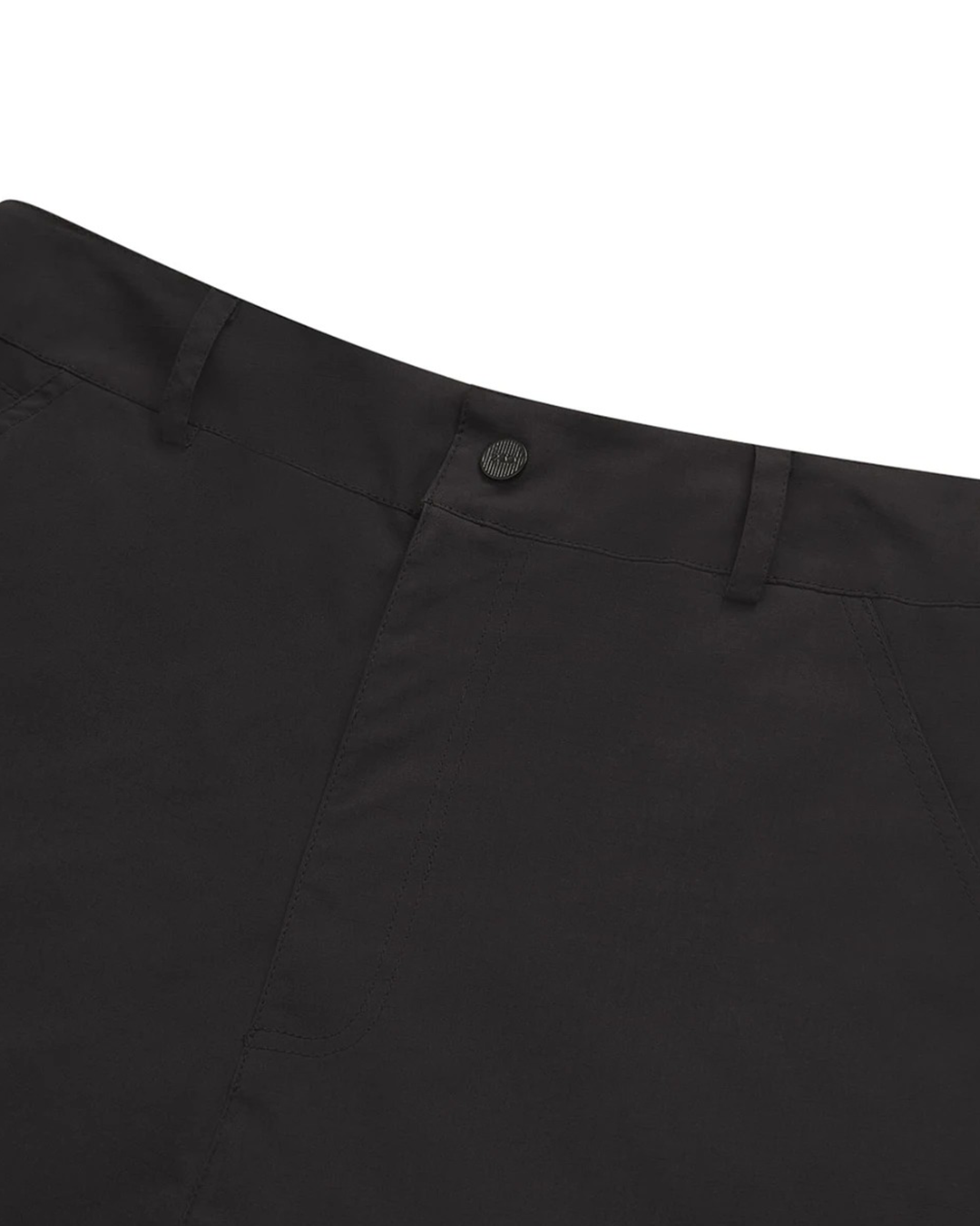 Black 'C Engrenagem' Wide Worker Shorts