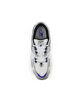 725 - White/Dark Royal Blue