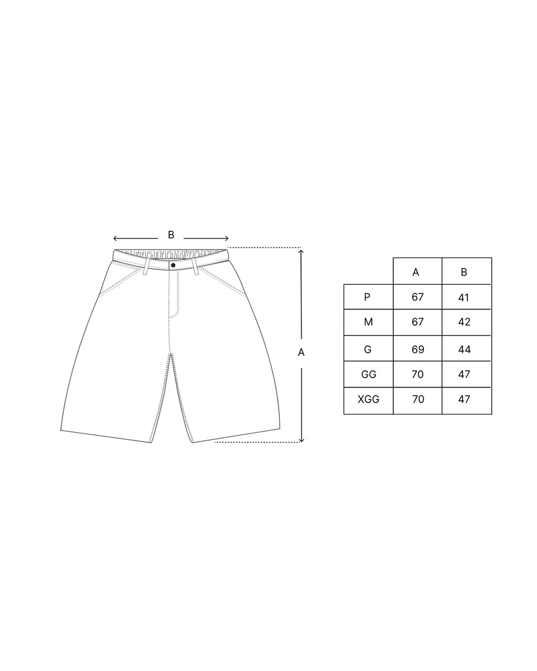 Black 'C Engrenagem' Wide Worker Shorts