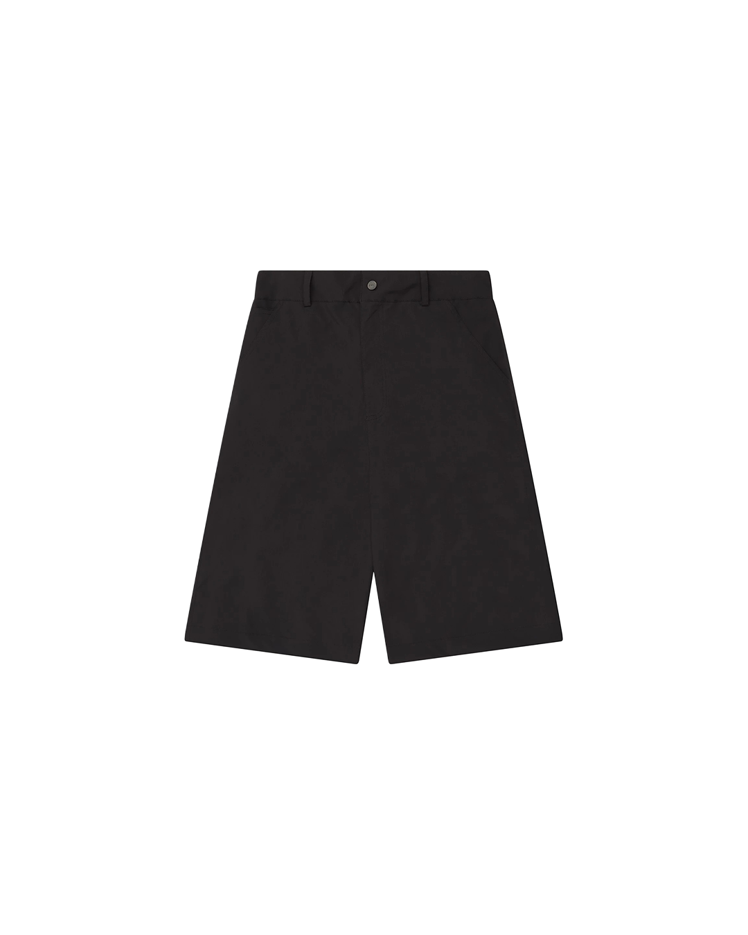 Black 'C Engrenagem' Wide Worker Shorts