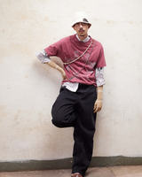Washed Red Octa Tee