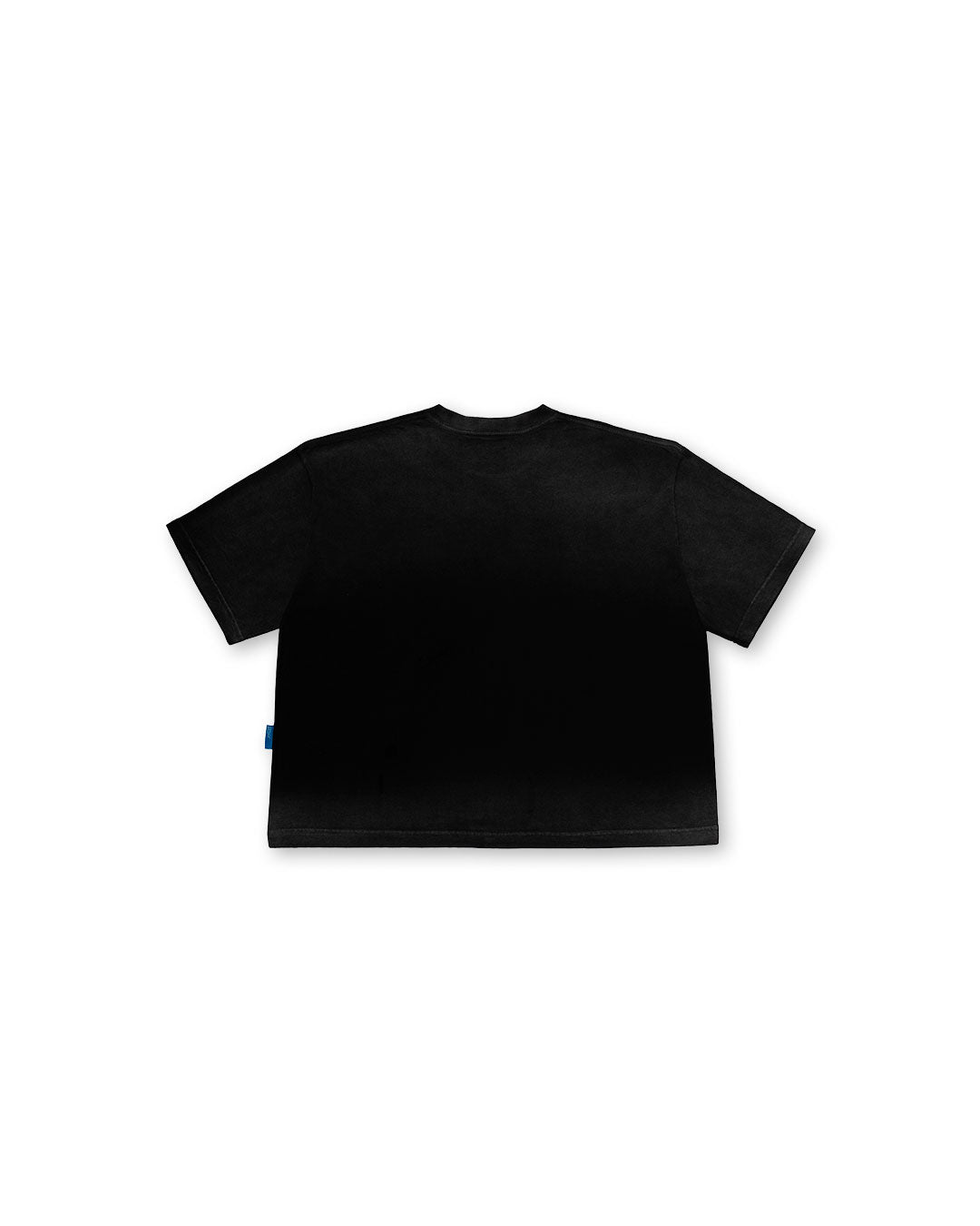 Black Stoned 'WT Tech' Oversized Boxy Tee