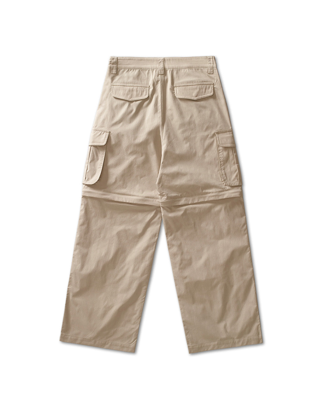 Beige Cargo Pants