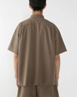 Beige 'Dry Soft Seersucker' Shirt