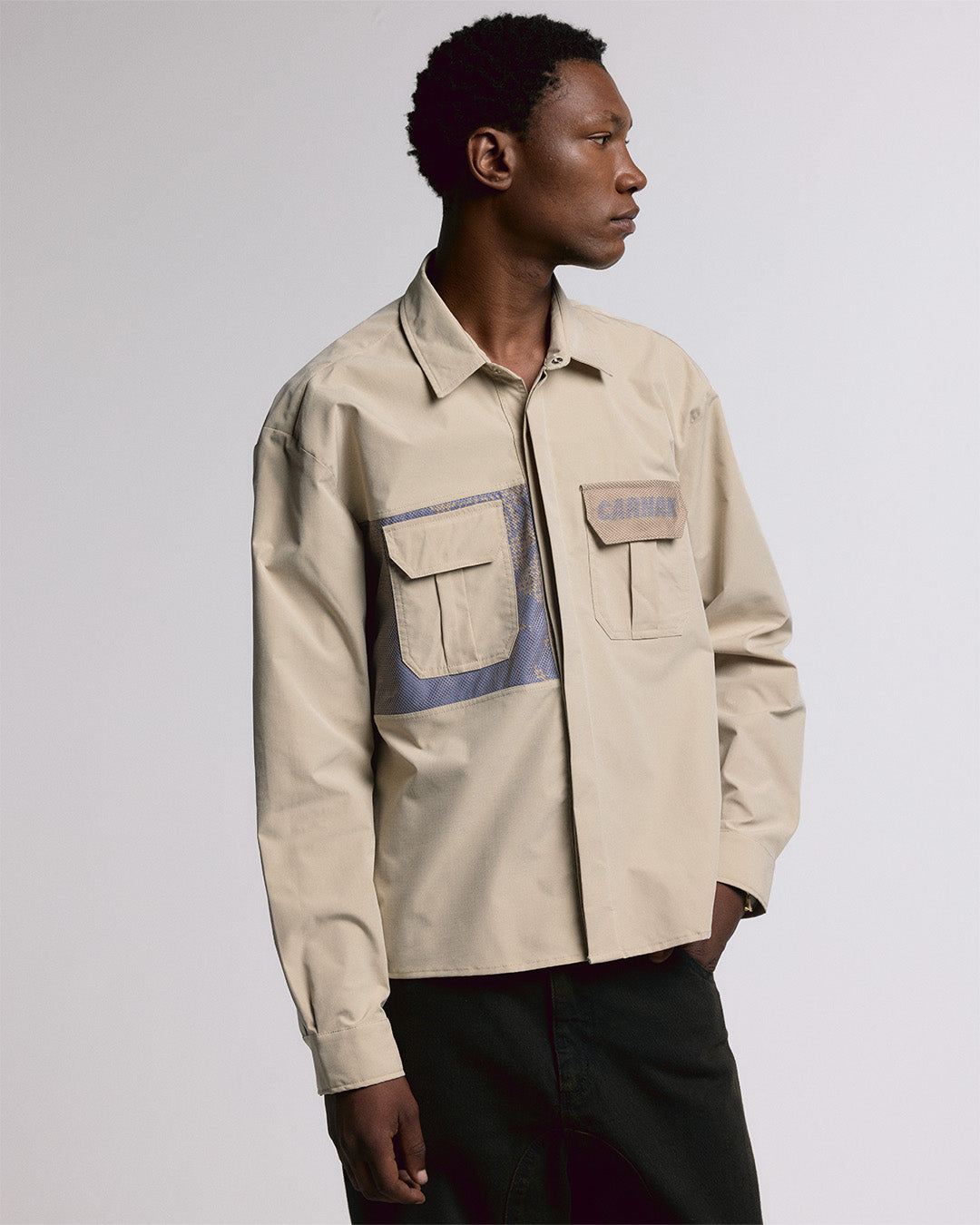 Beige Fisherman Shirt